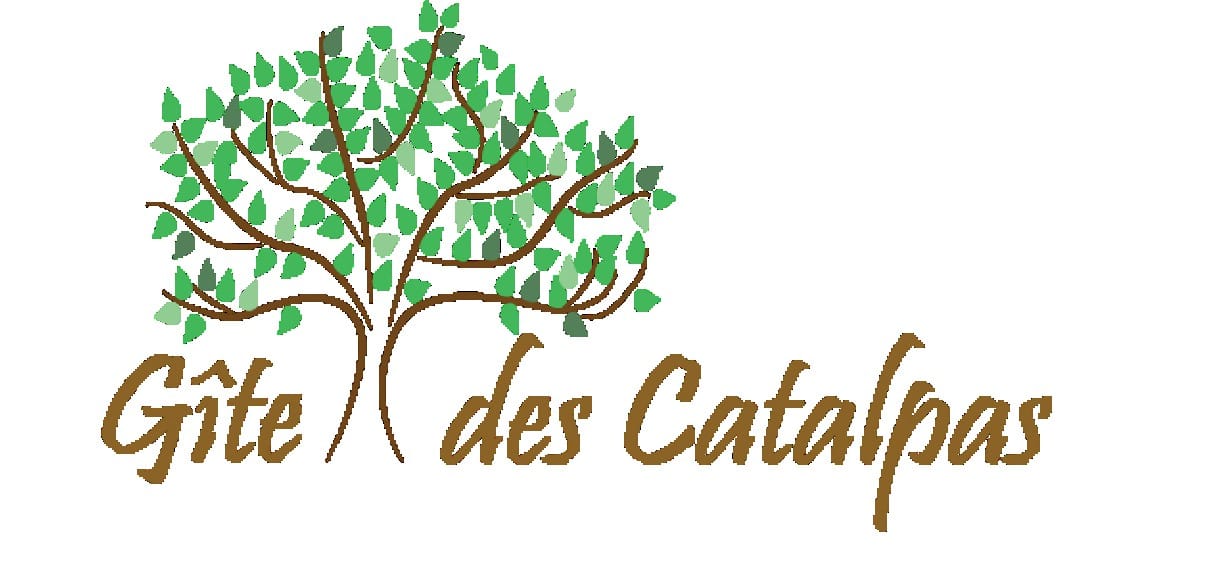 logos logo gite des catalpas